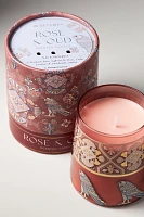 the GETAWAY Floral Rose & Oud Boxed Candle