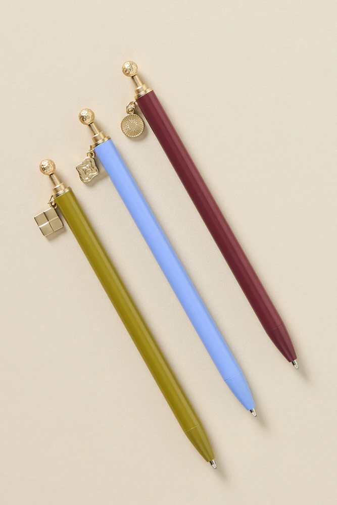 Papier Charm Ballpoint Pens, Set of 3