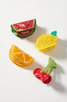 Small Fruit Claw Clips, Set of 4