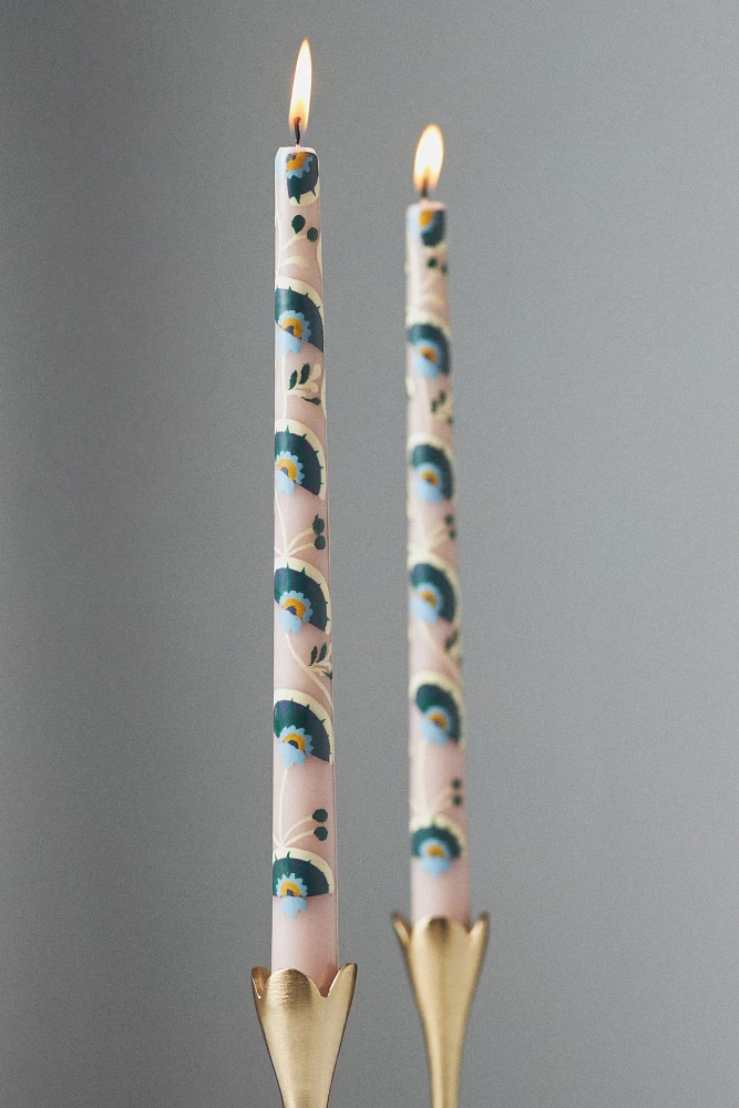 Alexandria Taper Candles, Set of 2