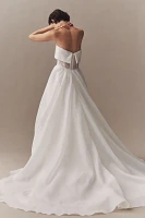 Wtoo by Watters Lilibet Strapless Wedding Gown