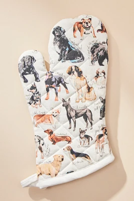 Dog Breeds A-Z Oven Mitt