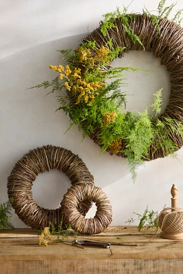 Dried Twiggy Vine Wreath