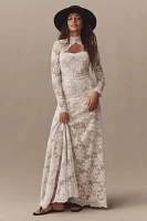 V. Chapman Whitby Long-Sleeve Wedding Gown