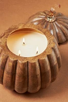 Wooden Pumpkin Spice & Black Walnut Candle