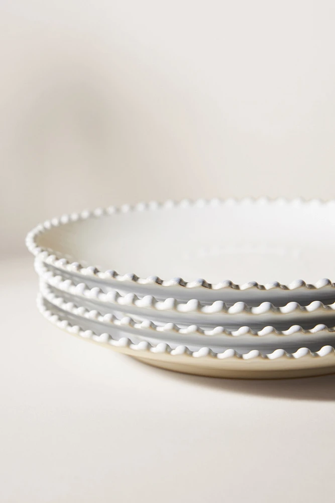 Costa Nova Pearl Dinner Plates, Set of 4
