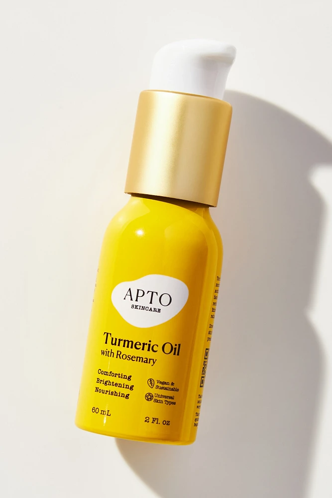 APTO Turmeric Oil with Rosemary Brightening & Moisturizing Facial Oil