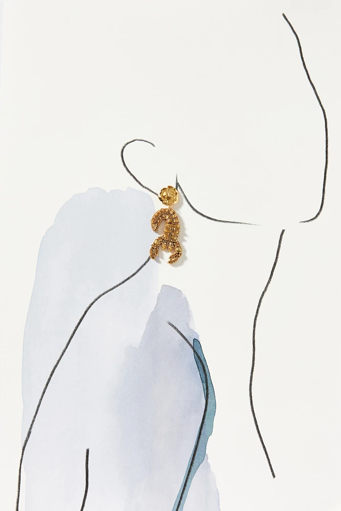 Mignonne Gavigan Scorpion Drop Earrings