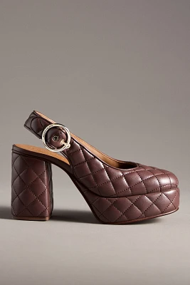 See By Chloé Jodie Quilted Platform Sandals