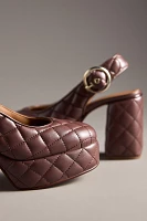 See By Chloé Jodie Quilted Platform Sandals