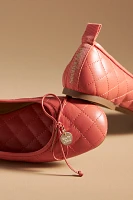 See By Chloe Jodie Quilted Bow Ballerina Flats