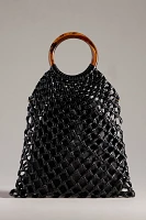 Netted Day-to-Night Satchel