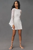 MISHA Aurora Bell-Sleeve Mini Dress