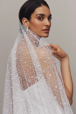 Watters Beaded Cathedral Veil