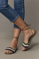 Kaanas Lantana Wavy Crochet Flats