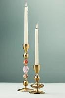 Solene Gold Metal Candleholders