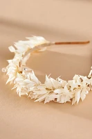 Les Couronnes de Victoire Giuseppina Pearl Flower Bridal Crown