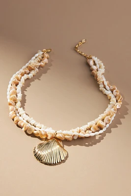 Mignonne Gavigan Anisah Shell Pendant Necklace