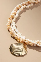 Mignonne Gavigan Anisah Shell Pendant Necklace