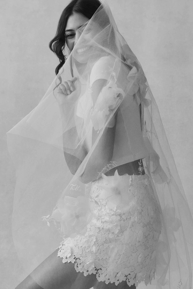 Blossom Veils 3D Floral Cathedral Veil