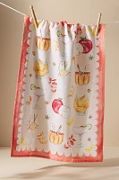 Stephanie Tara Fall Cocktails Dish Towel