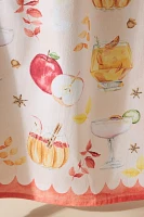 Stephanie Tara Fall Cocktails Dish Towel