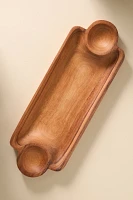 Atwood Solid Acacia Wood Cheese Board