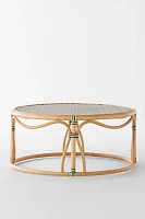 Coastal Indoor/Outdoor Rattan Coffee Table