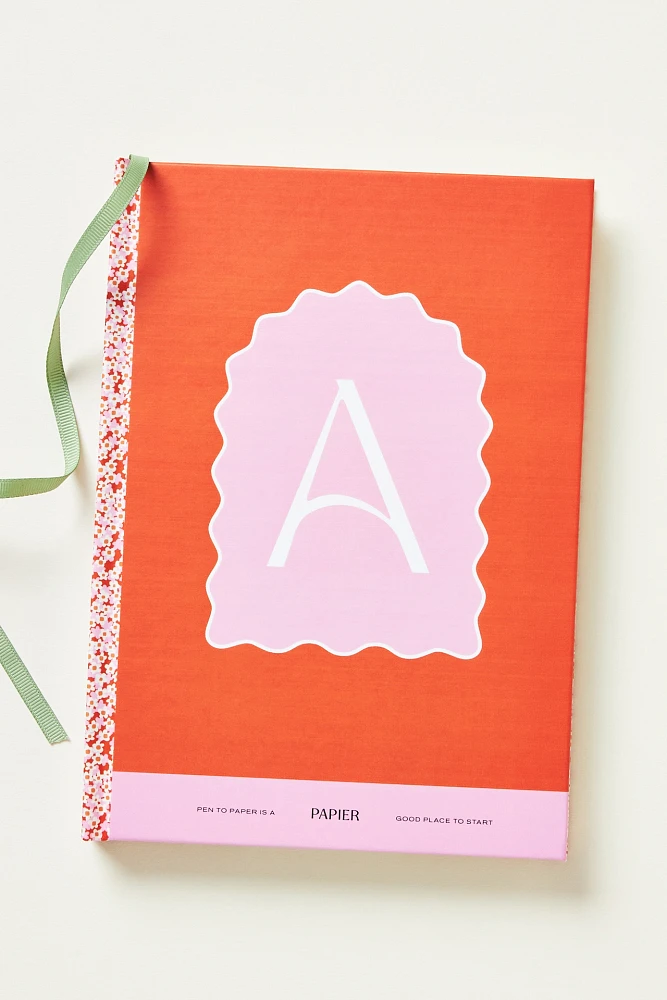 Papier x Anthropologie Monogram Journal