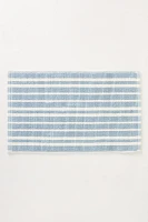 Woven Striped Bath Mat