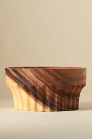 Wood Serving Bowl