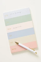 Rifle Paper Co. Days of the Week Notepad