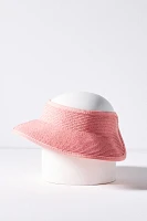 San Diego Hat Co. Shimmer Pocket Roll-Up Visor