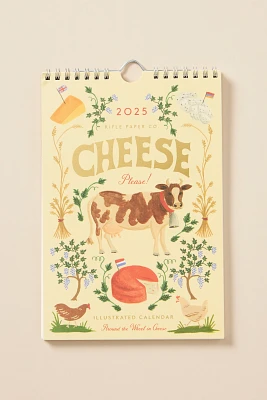 Rifle Paper Co. 2025 Cheese Kitchen Calendar