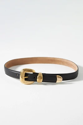 Streets Ahead Gold Buckle Belt