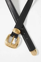 Streets Ahead Gold Buckle Belt