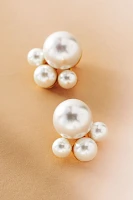 Kenneth Jay Lane Pearl Cluster Earrings