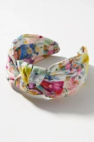 Everly Spring Floral Knot Headband