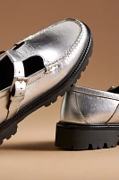 G.H.BASS Weejuns® Metallic Mary Jane Super Lug Loafers