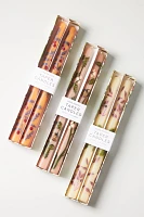 Handpainted Harvest Taper Candles, Set of 2