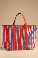 Striped Terry Summer Tote