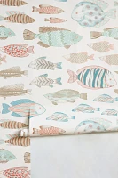 Marine Fish Peel-and-Stick Wallpaper