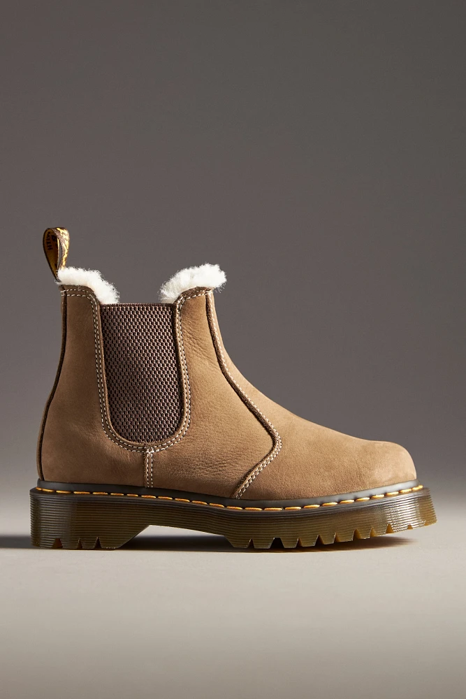 Dr. Martens 2976 Leonor Faux-Fur Lined Chelsea Boots