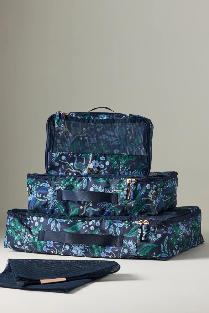 Rifle Paper Co. Packing Cubes, Set of 3