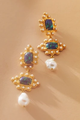 Christie Nicolaides Graciela Pearl Drop Earrings