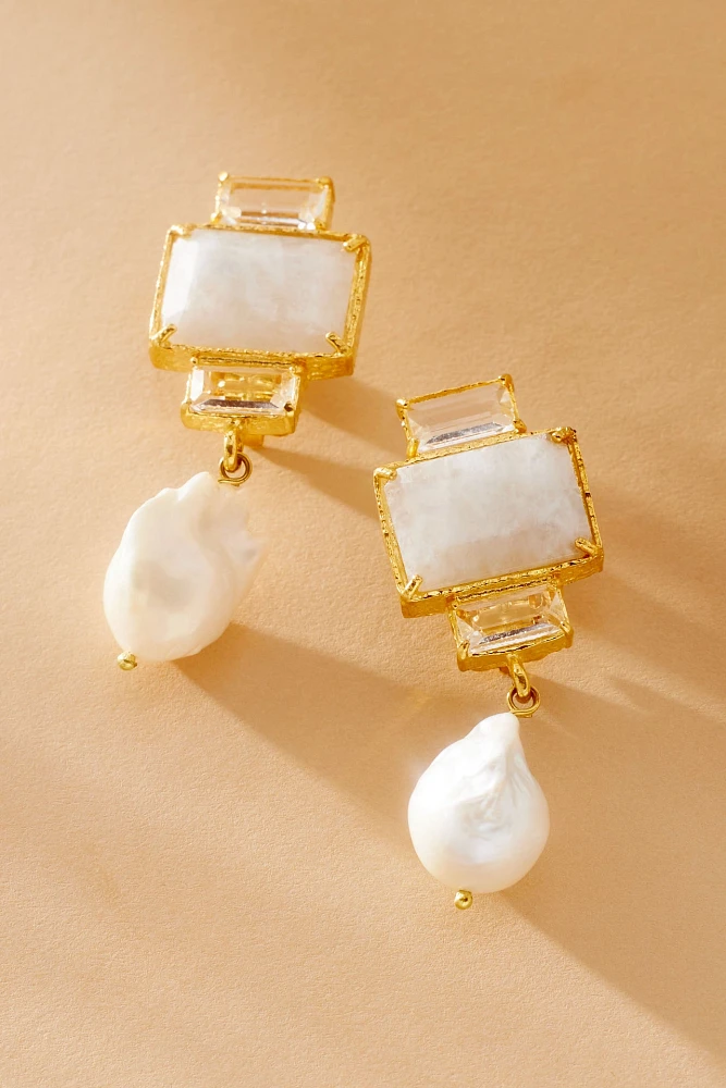 Christie Nicolaides Bambina Pearl Drop Earrings