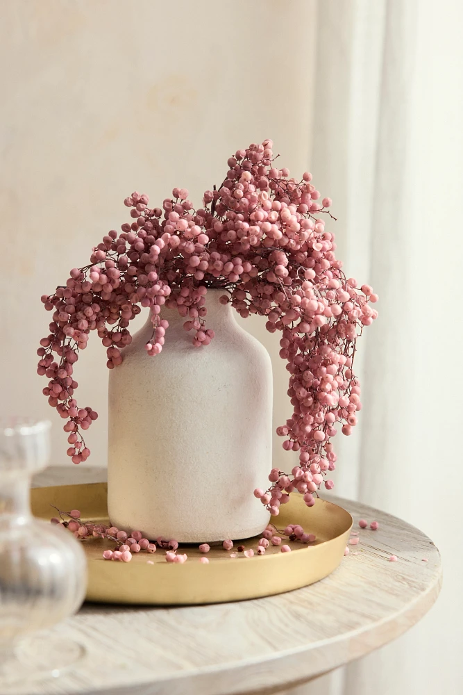 Preserved Pink Pepperberry Bunch