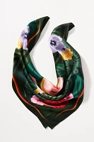 Elegancia Tropical Jungle Notte Scarf