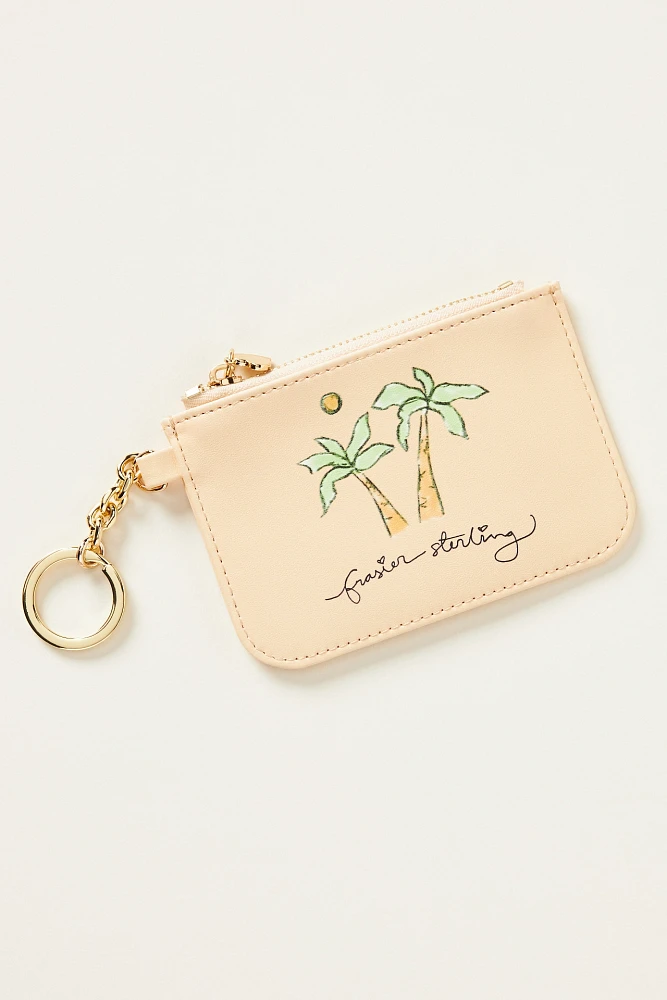 Frasier Sterling x Anthropologie Coin Purse Key Chain: Vacay Edition