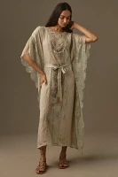 By Anthropologie Lace Shine Kaftan